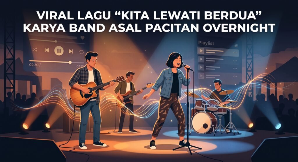 Viral Lagu “Kita Lewati Berdua” Karya Band Asal Pacitan ‘Overnight’ Kuasai Platform Digital